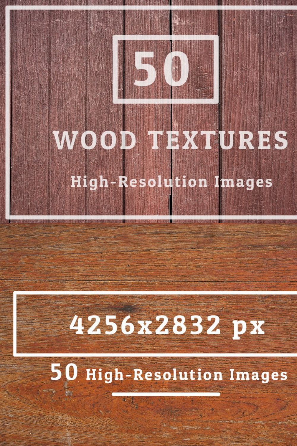 50 Wood Texture Background Set 07 pinterest preview image.