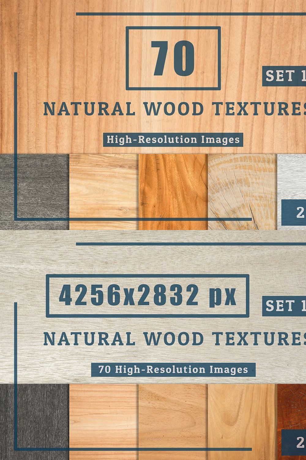 70 Natural Wood Table Textures Set 1 pinterest preview image.