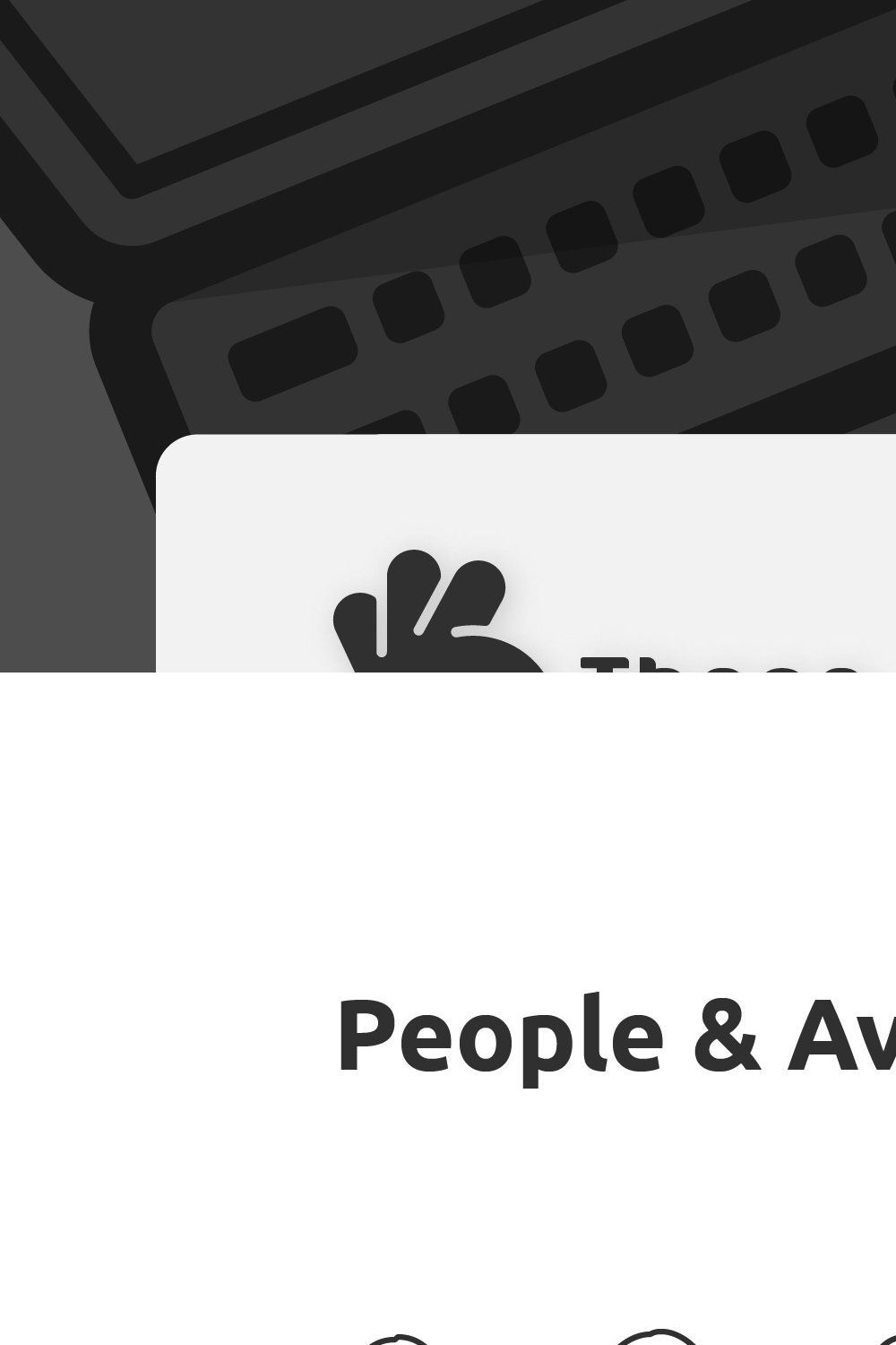 70 People & Avatar Line Icon pinterest preview image.