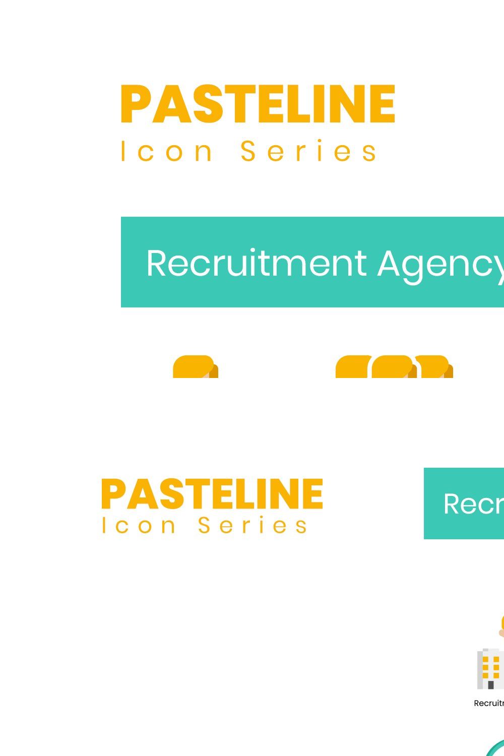 90 Recruitment Agency Icons pinterest preview image.