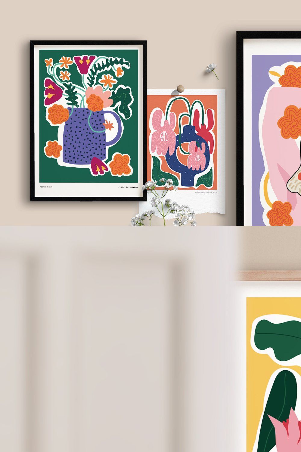 Aesthetic Prints Posters pinterest preview image.