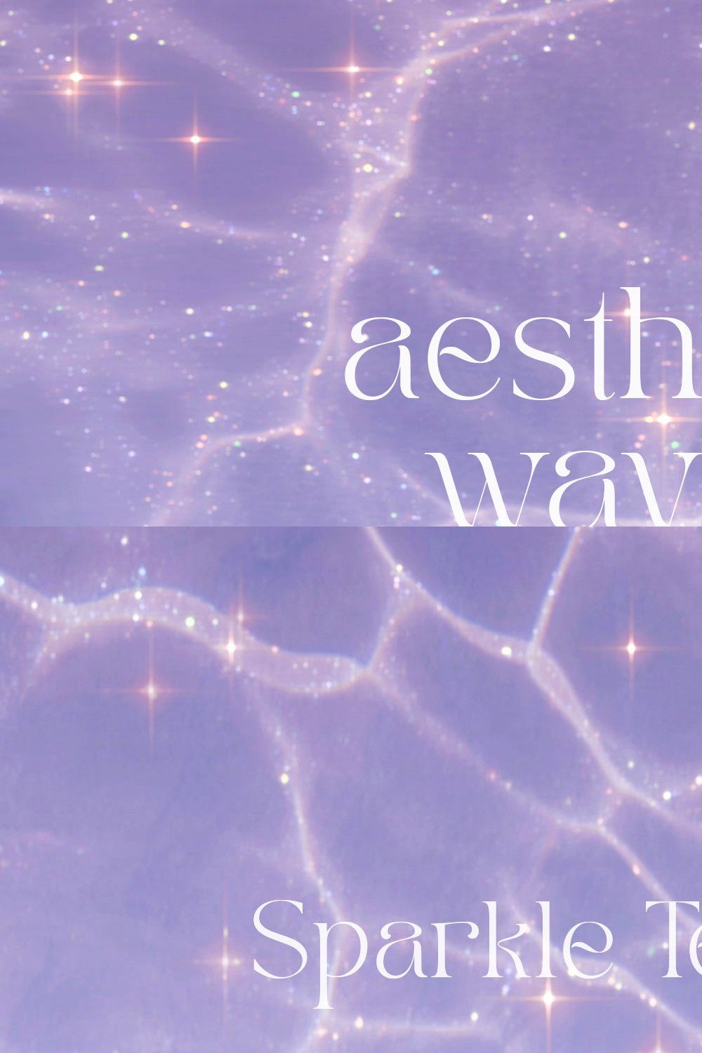 Aesthetic Waves + Water Texture pinterest preview image.