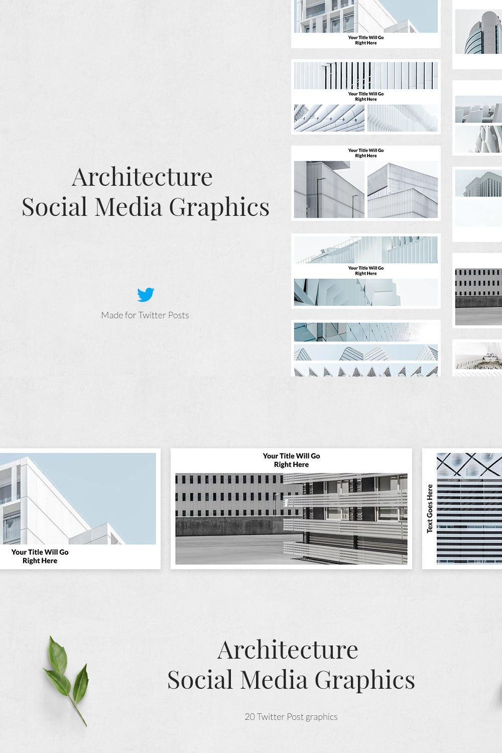 Architecture Twitter Posts pinterest preview image.