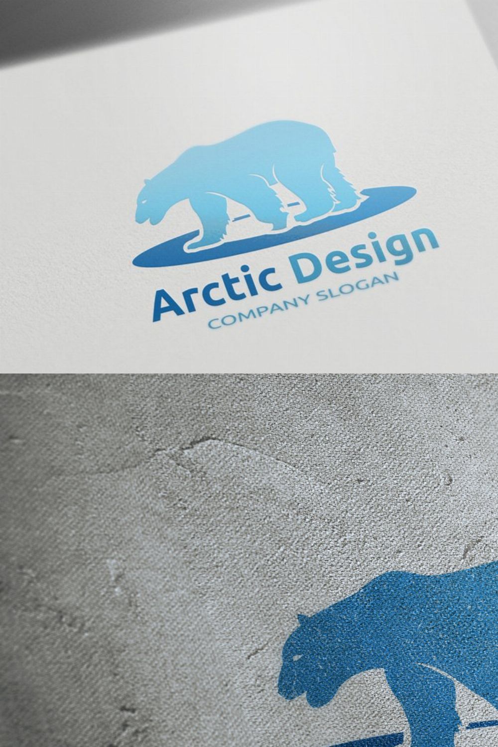 Arctic Design pinterest preview image.