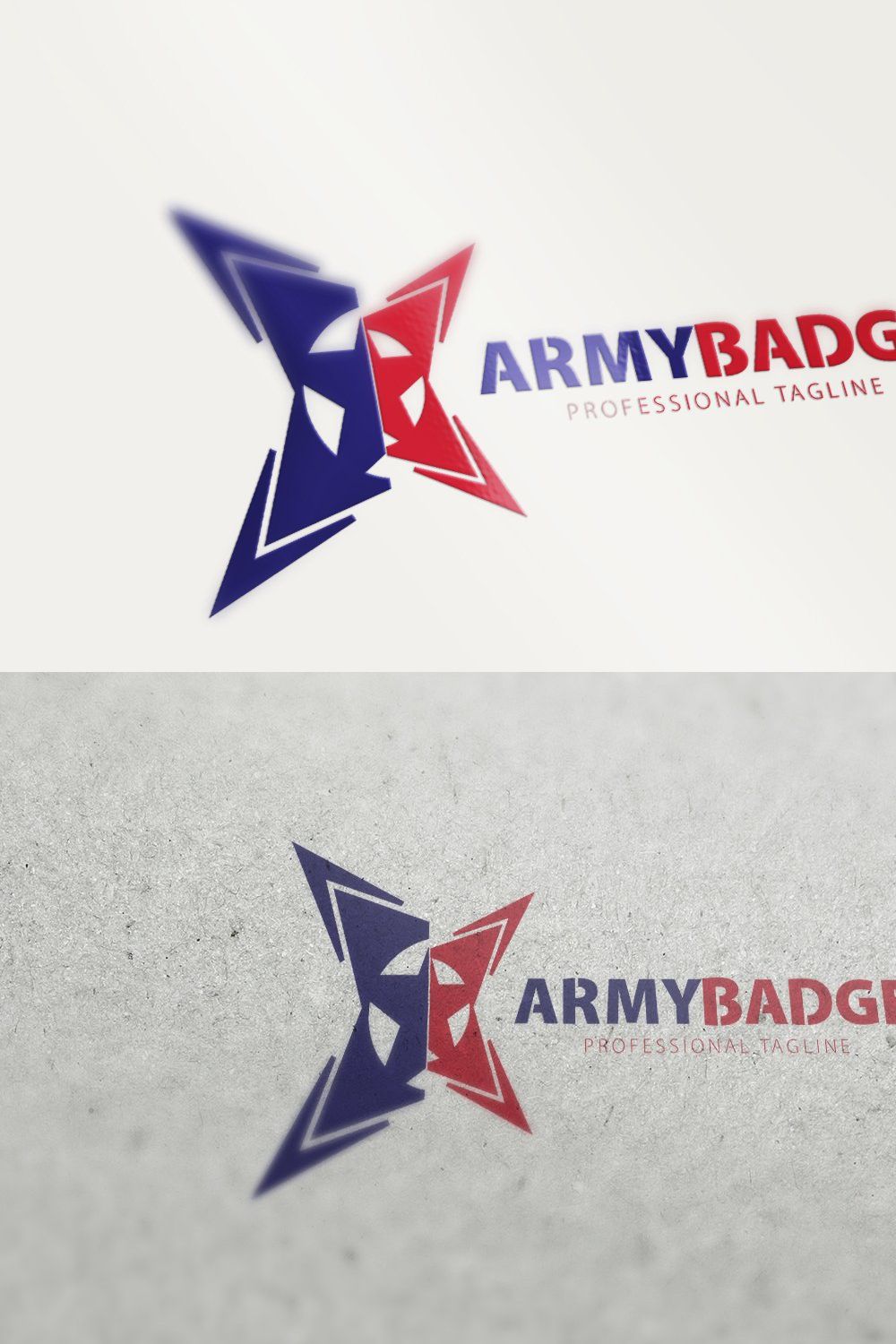 Army Badge - Military Soldier Logo pinterest preview image.