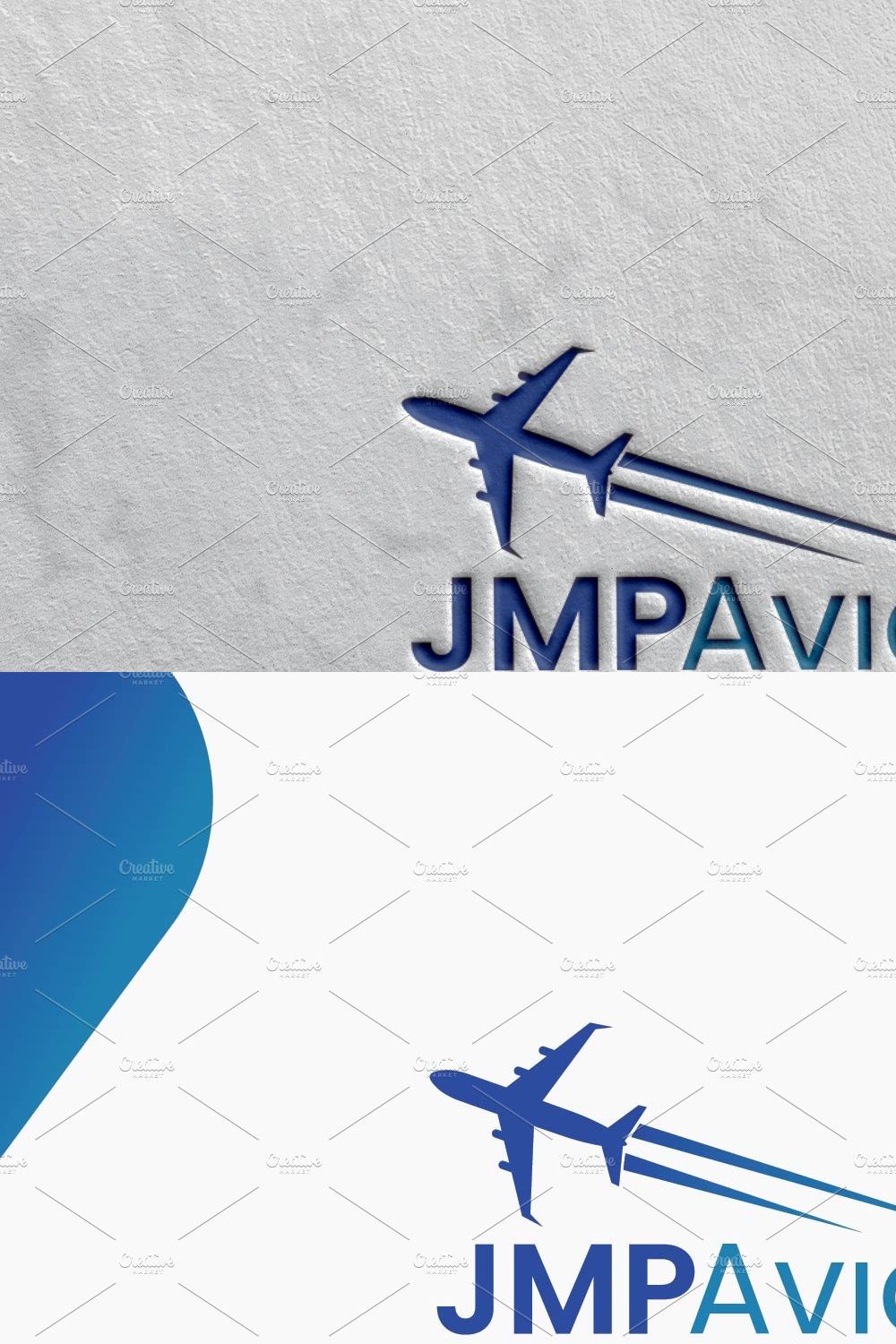 Aviation | Pilot | Airplane Logo pinterest preview image.