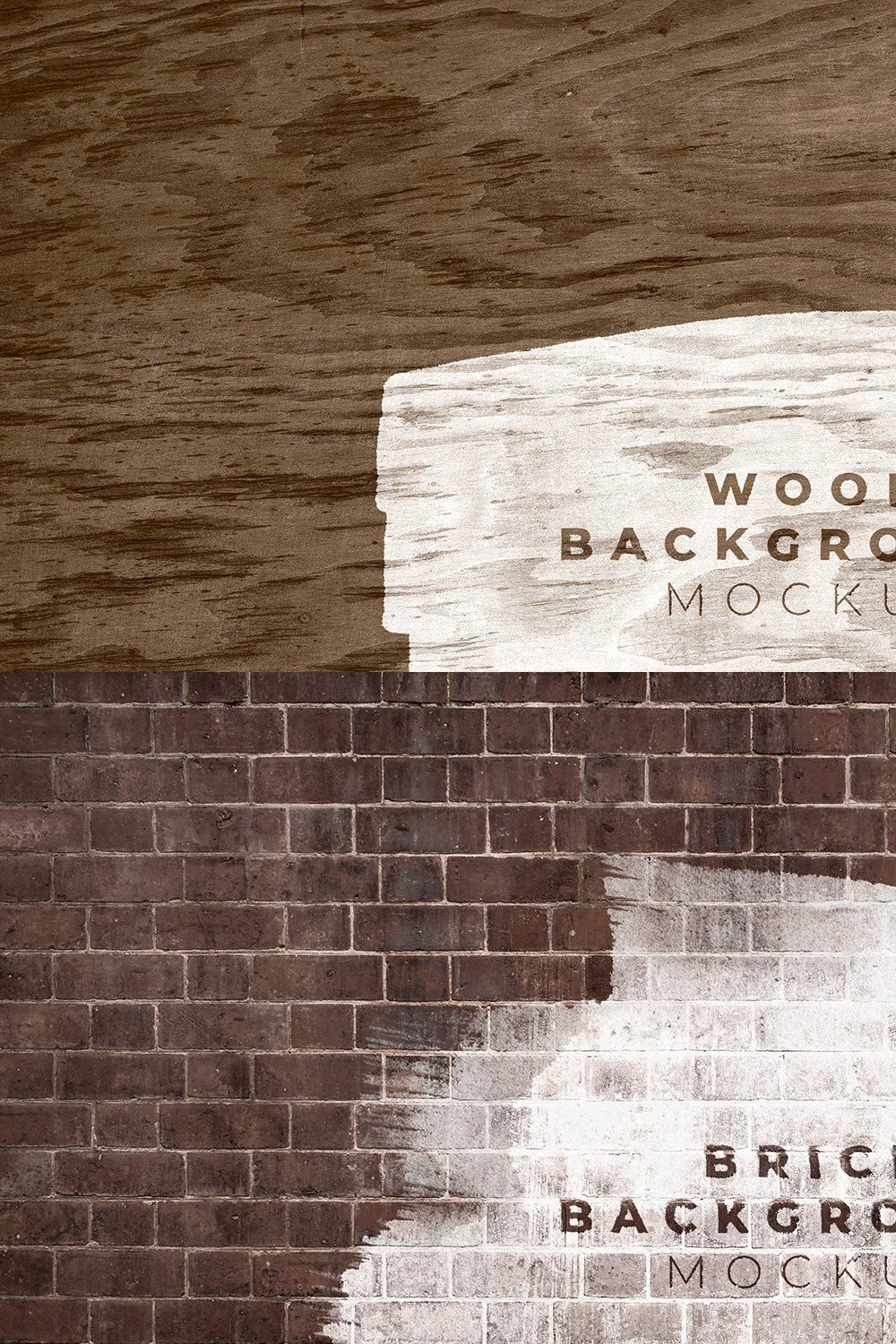 Background Texture Mockups Set pinterest preview image.