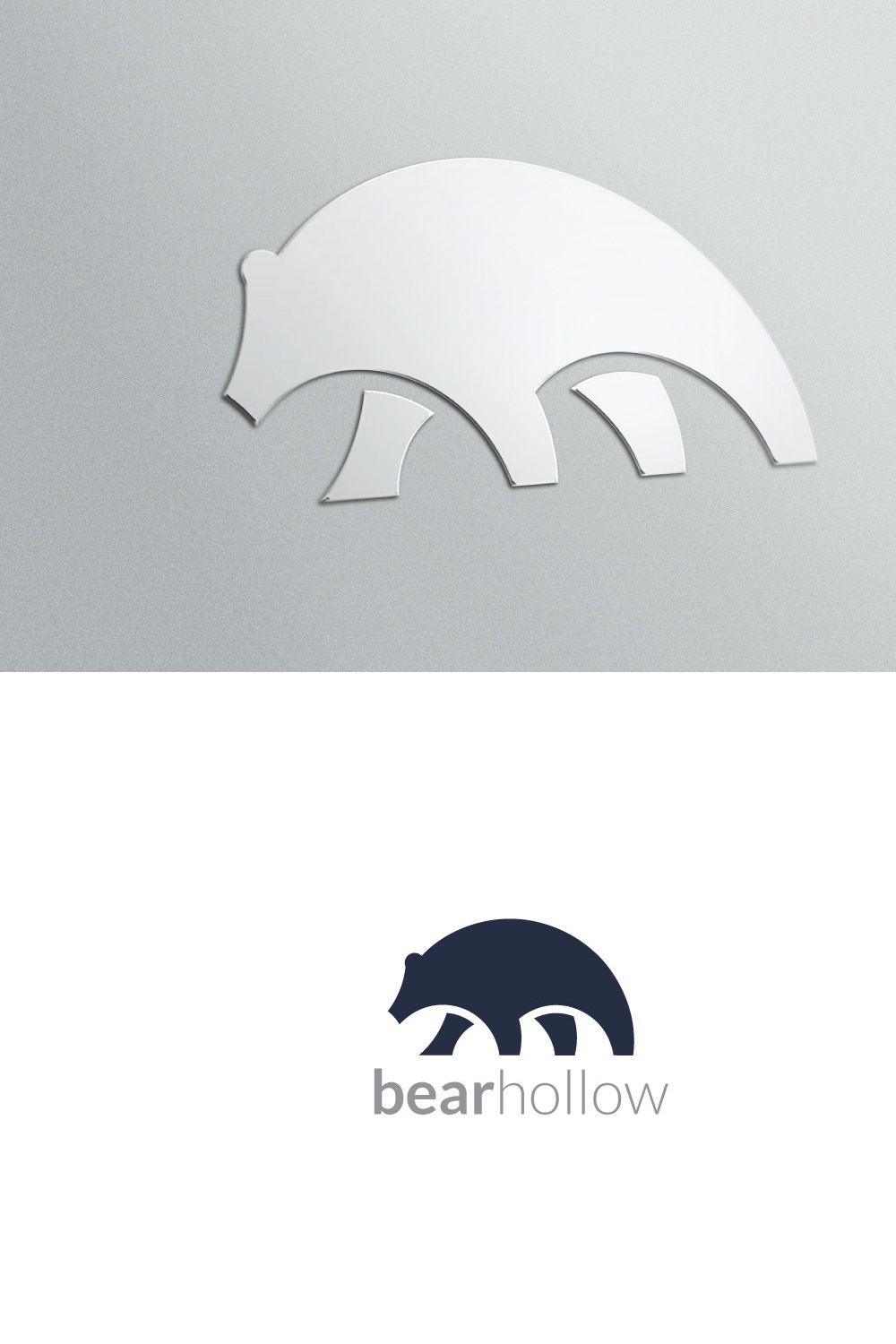 BearHollow - Logo pinterest preview image.