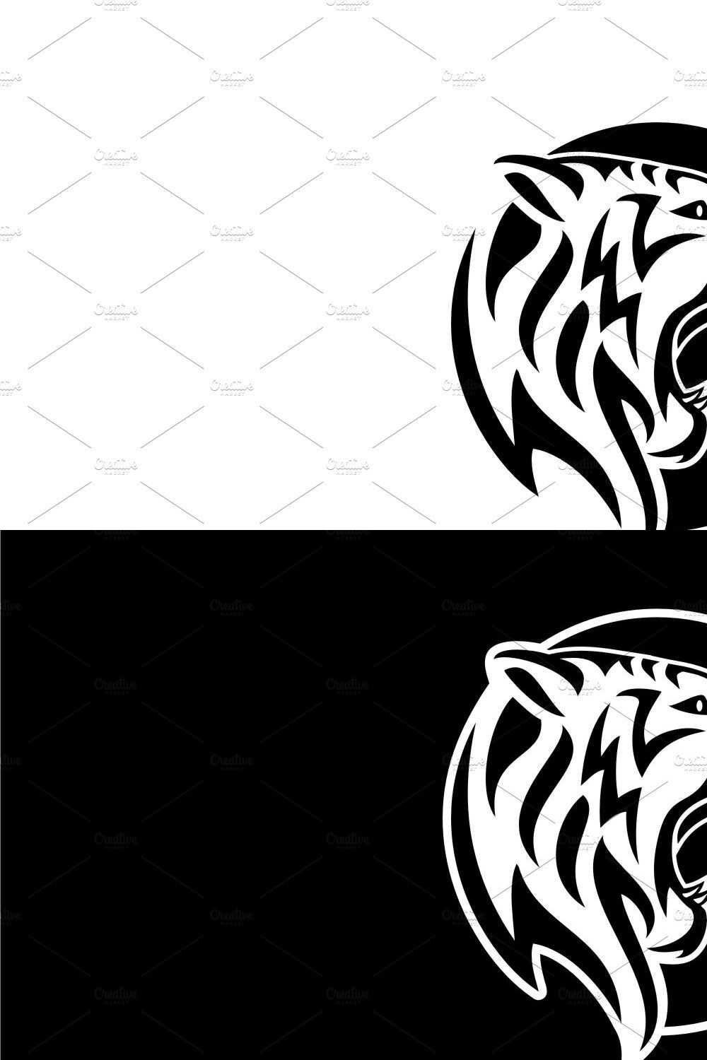 Black Tiger pinterest preview image.