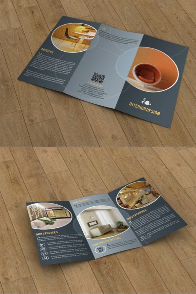 Brochure for Interior Designer-V60 – MasterBundles