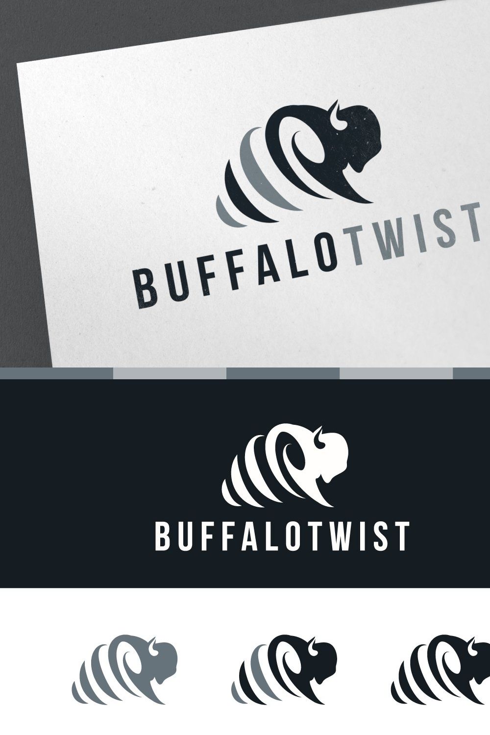 Buffalo Twist Logo pinterest preview image.