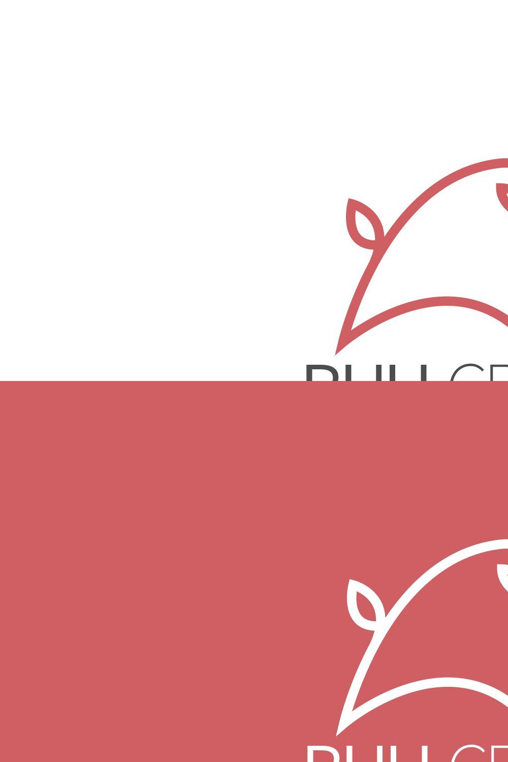 Bull logo pinterest preview image.