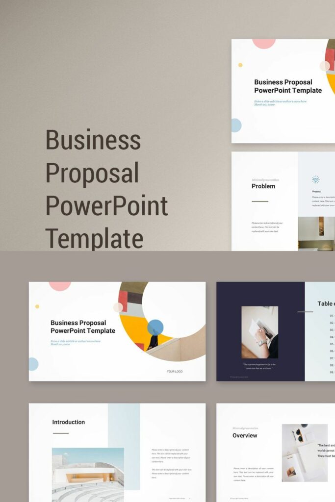 Business Proposal Template – MasterBundles