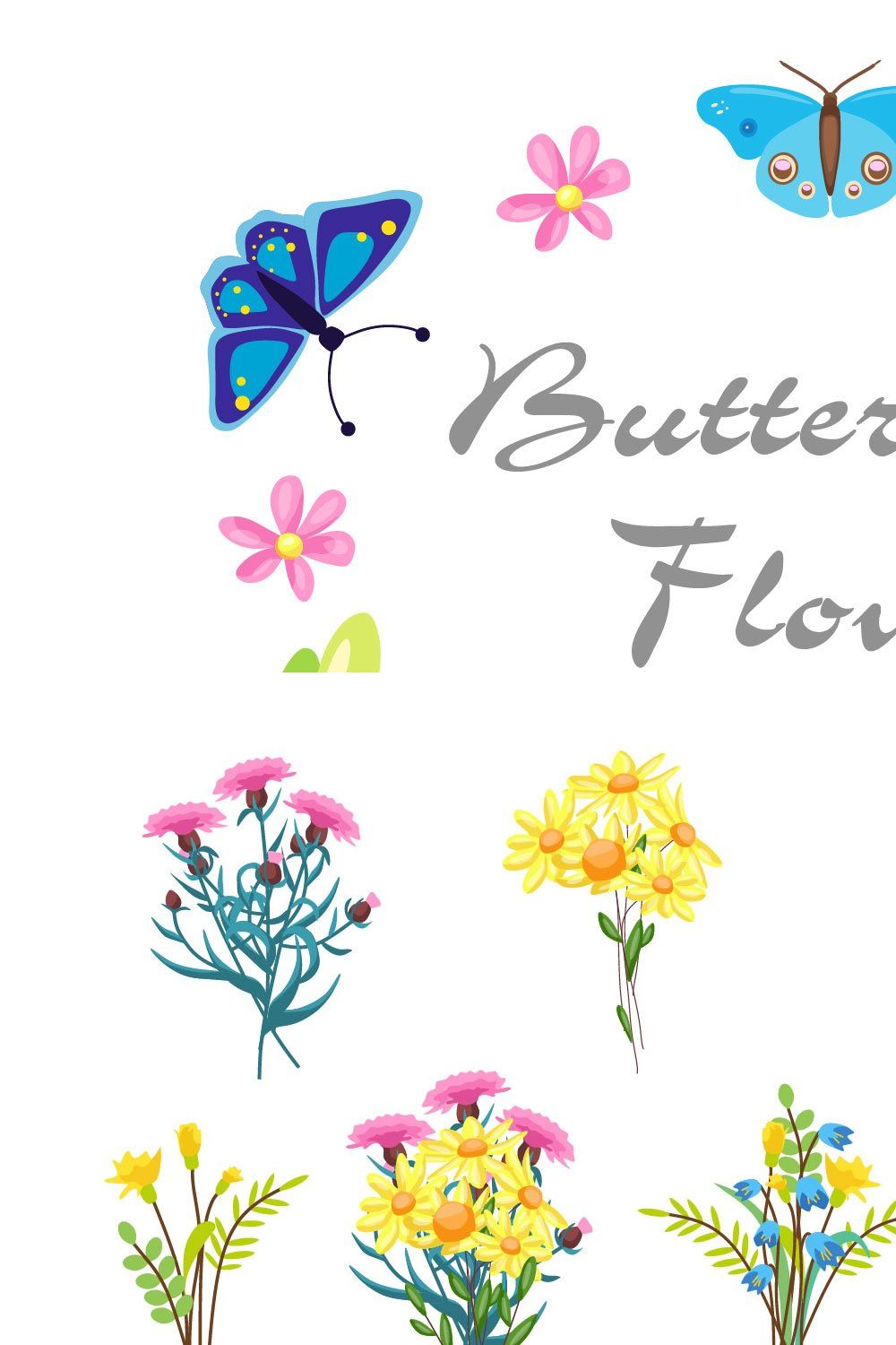 Butterflies pinterest preview image.