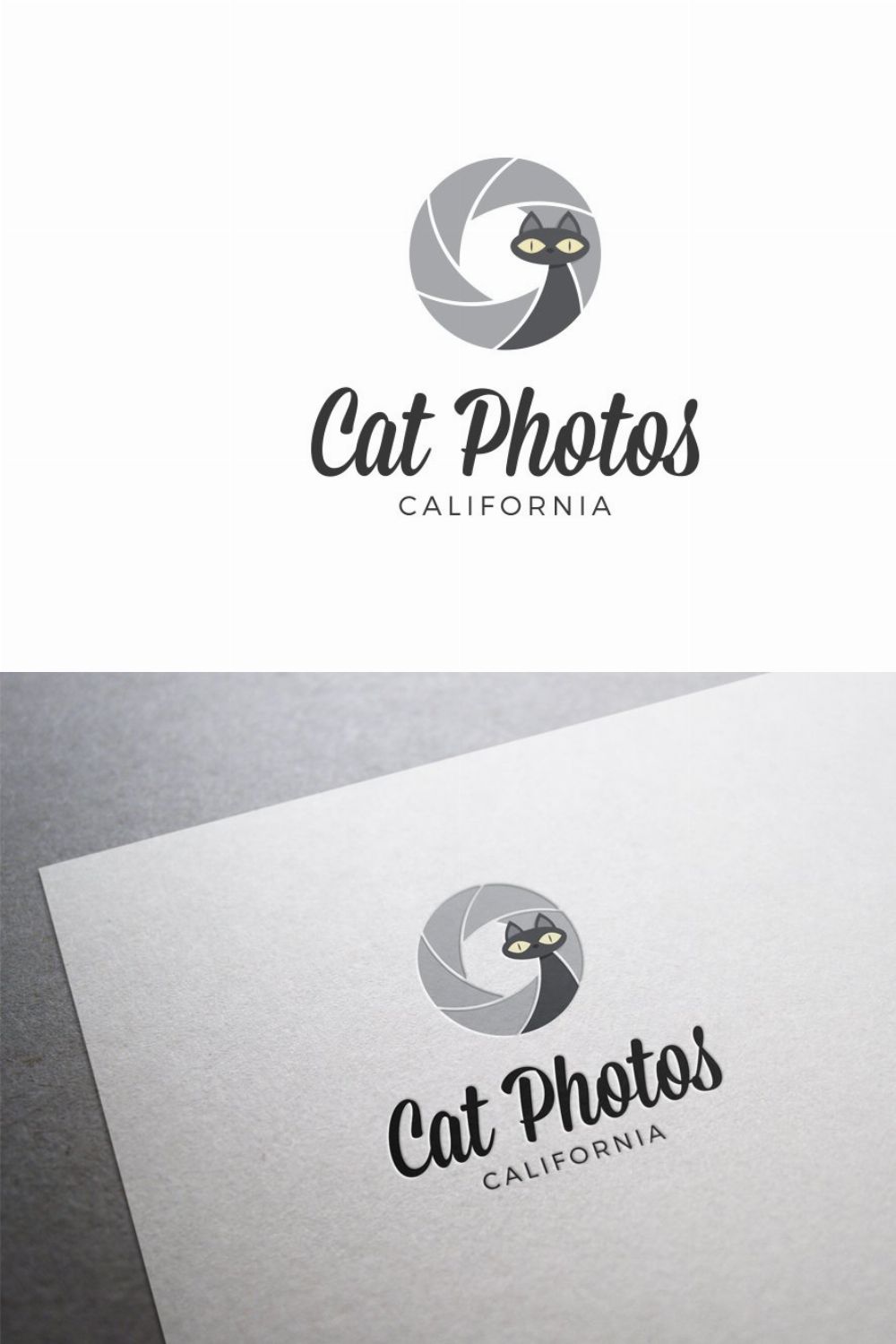 Cat Logo Cat Photography Logo pinterest preview image.