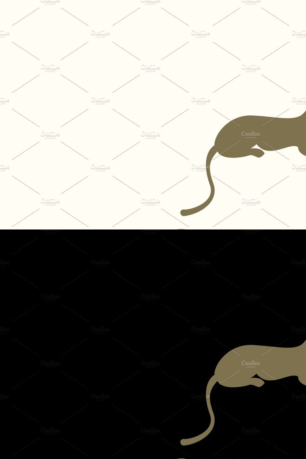 Cheetah Logo pinterest preview image.
