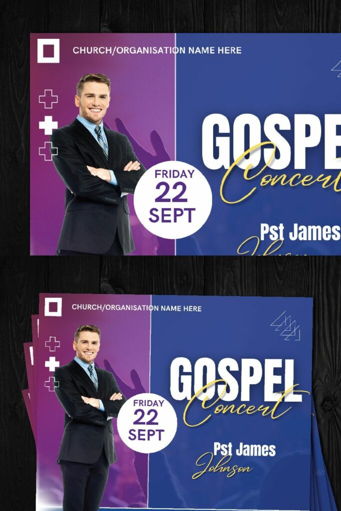 Church Event Canva Template Masterbundles 7926