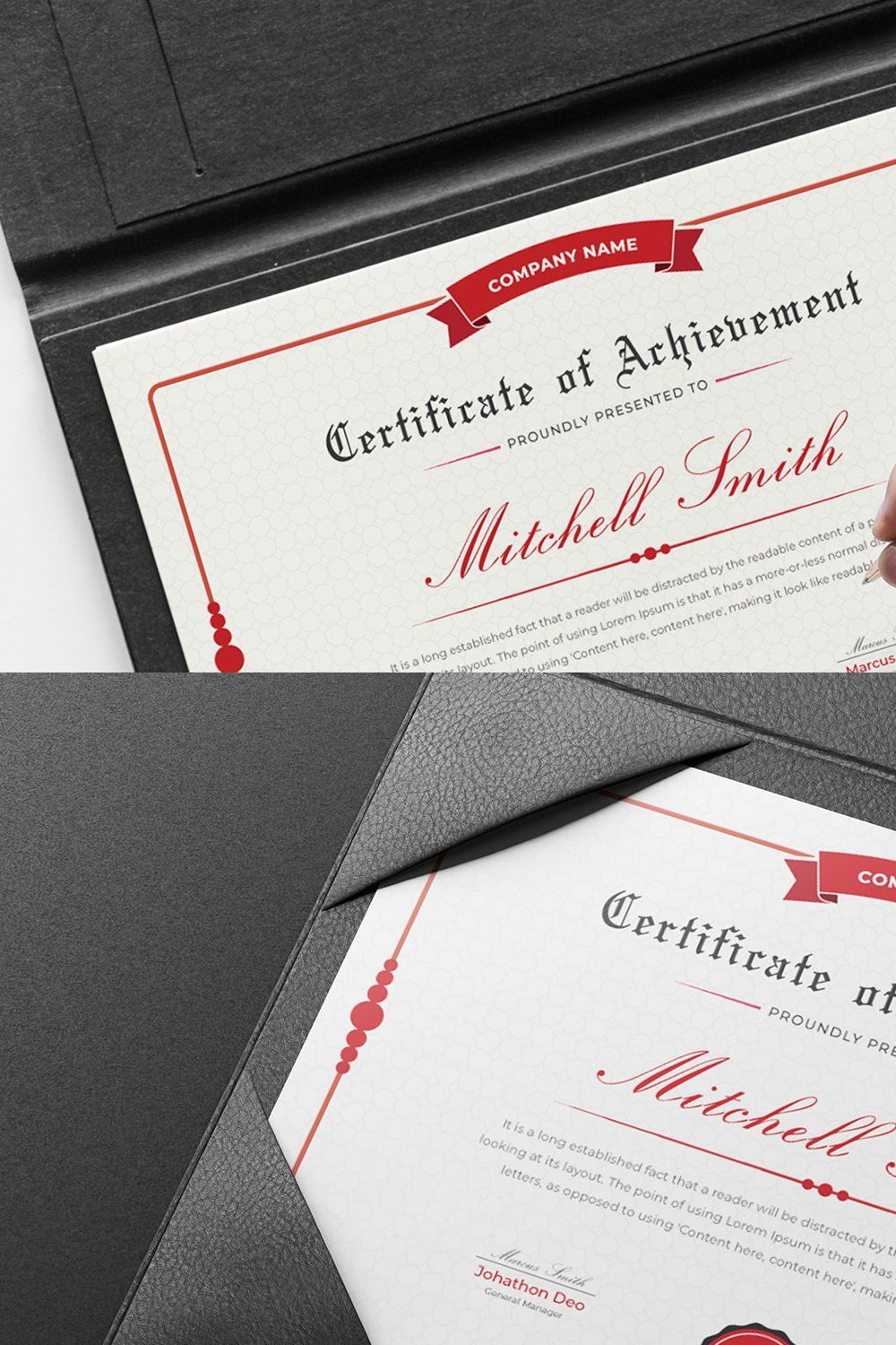 Clean Certificates pinterest preview image.