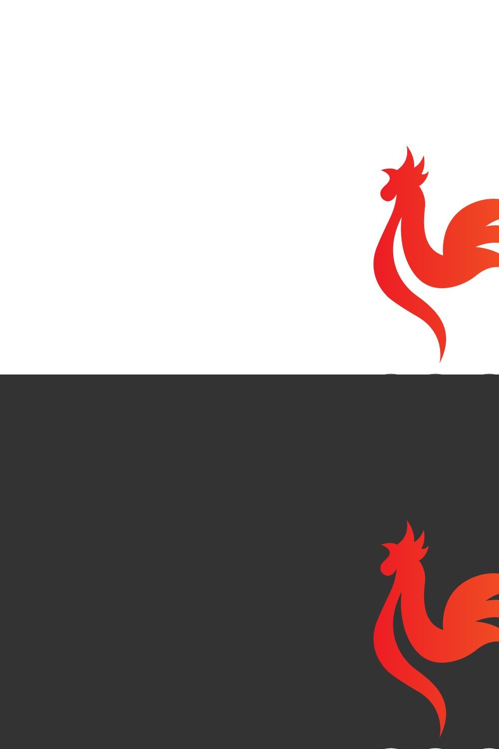 cock logo pinterest preview image.