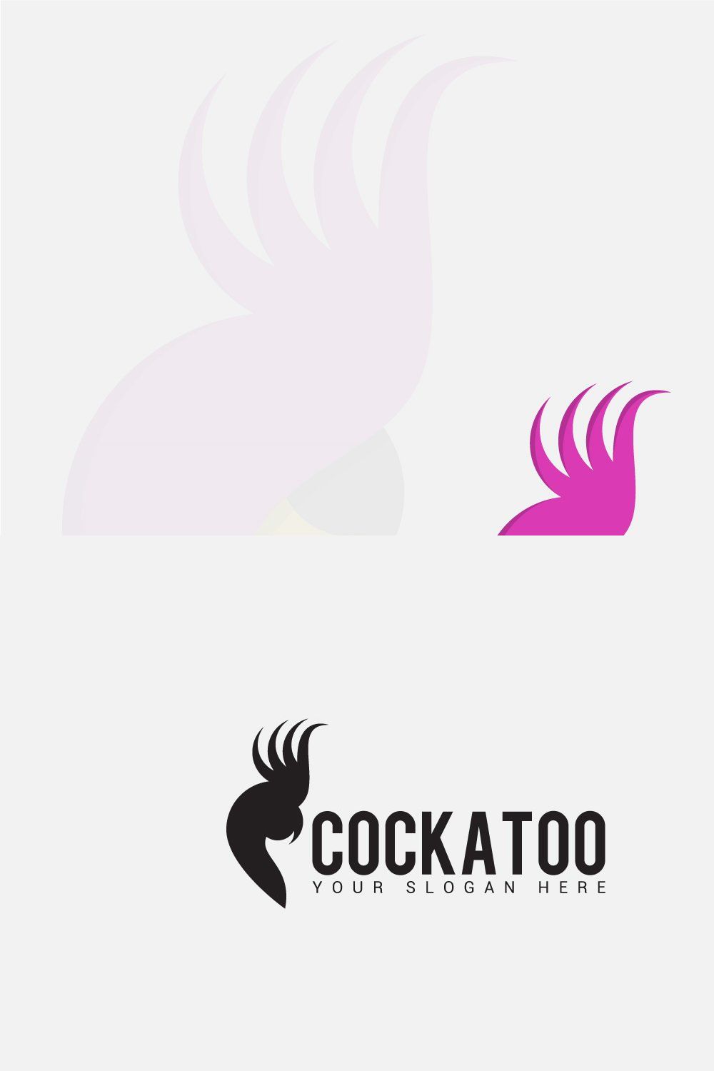 Cockatoo pinterest preview image.