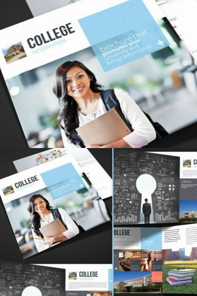 College - School Trifold Brochure – MasterBundles