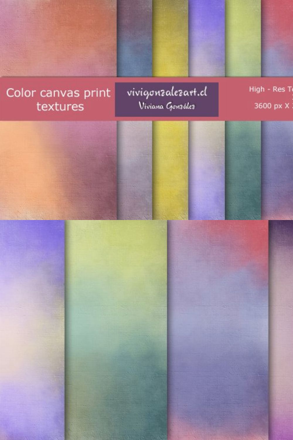 Color canvas textures pinterest preview image.