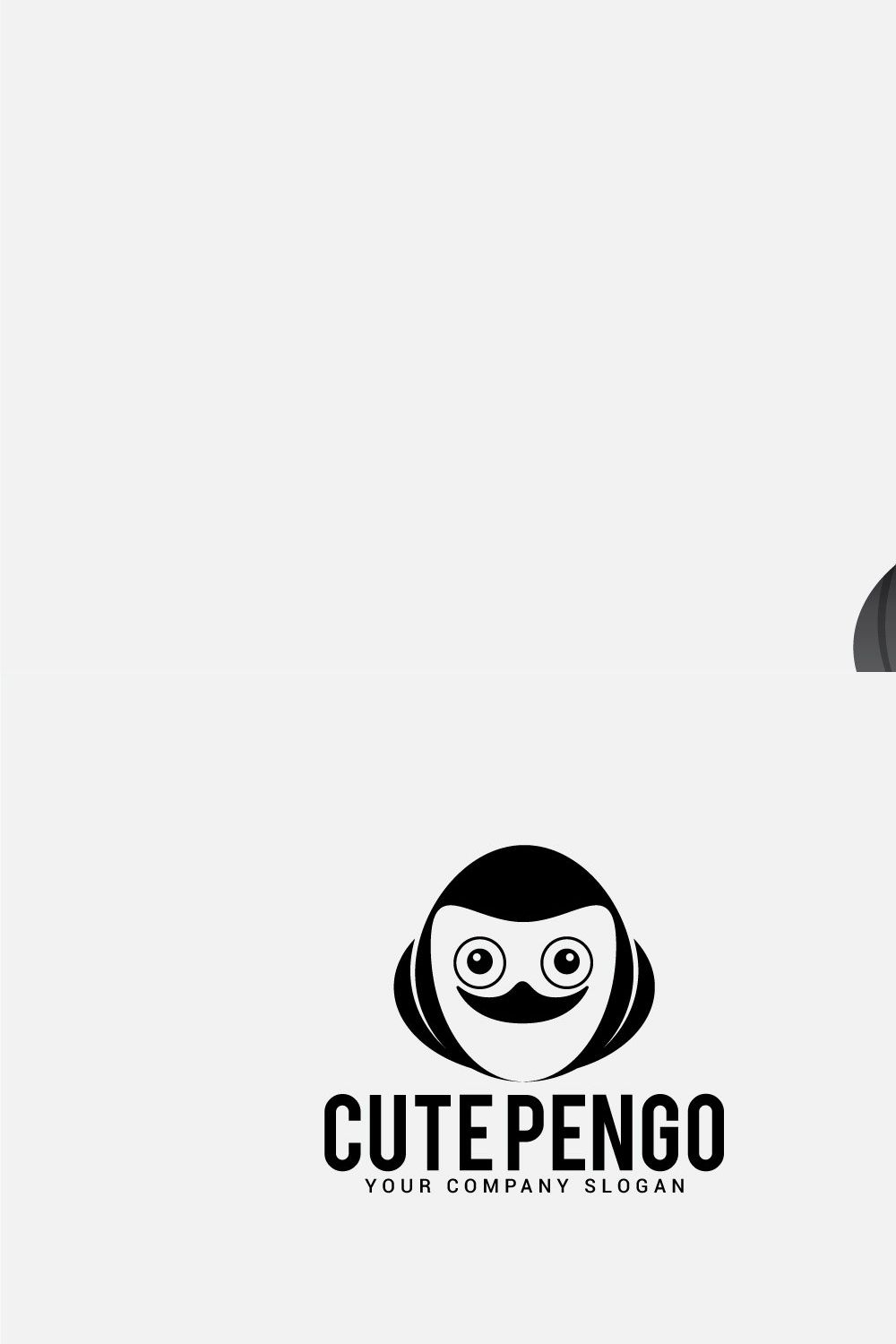 cute penguin pinterest preview image.