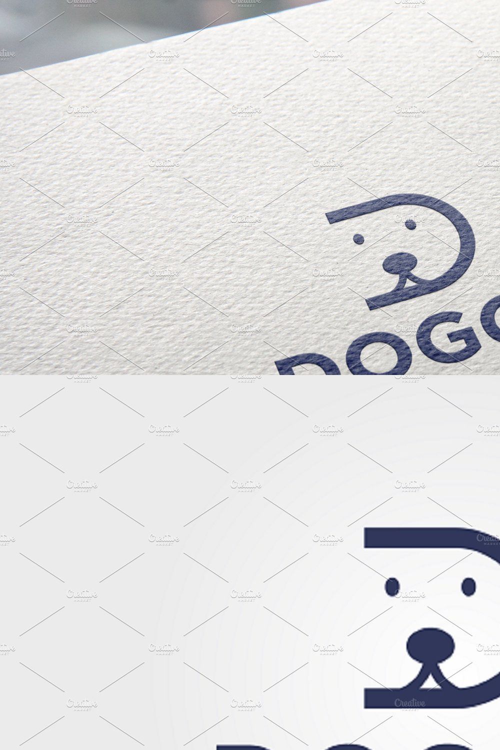 Doggie Logo pinterest preview image.