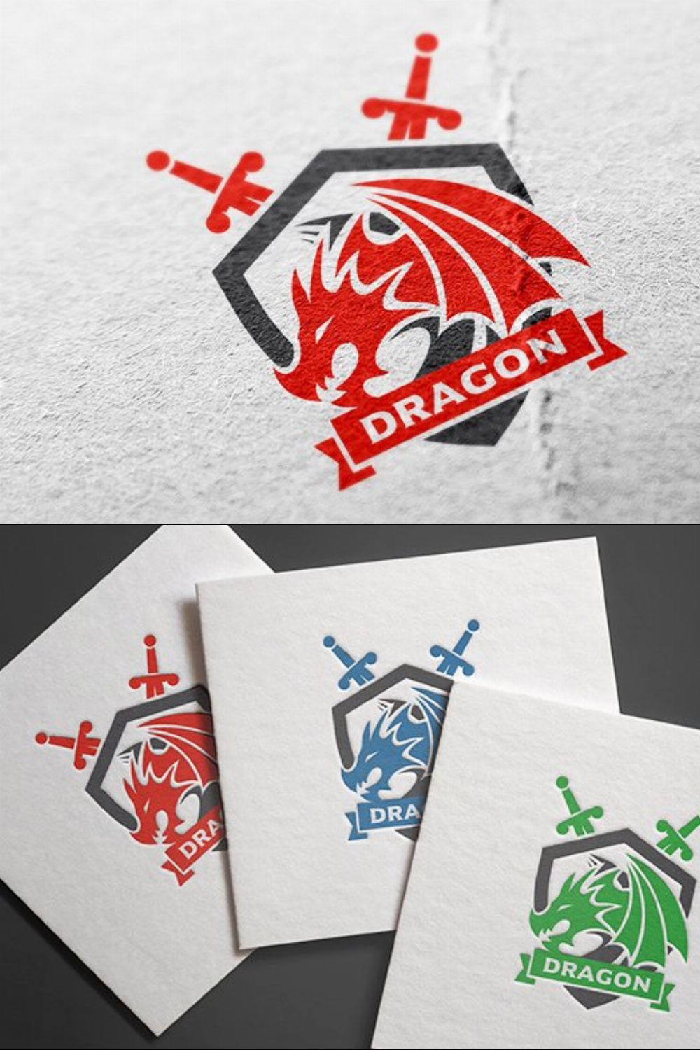 Dragon Force Logo pinterest preview image.