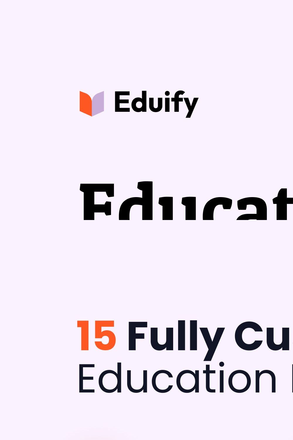 Eduify – 15 Education Illustration pinterest preview image.