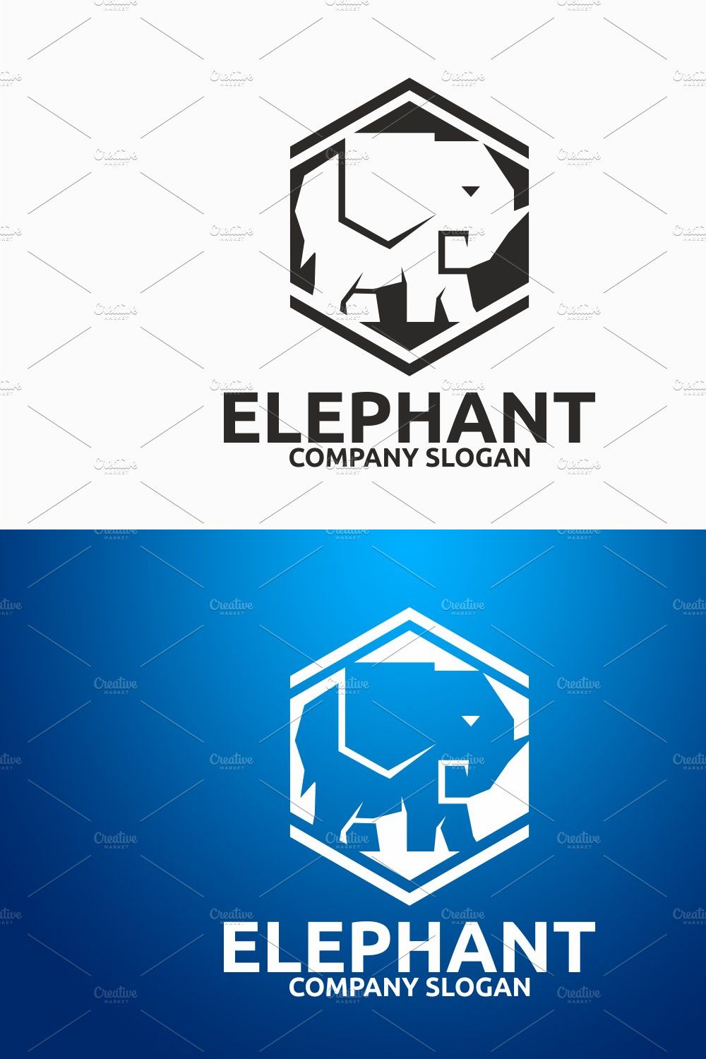 Elephant pinterest preview image.