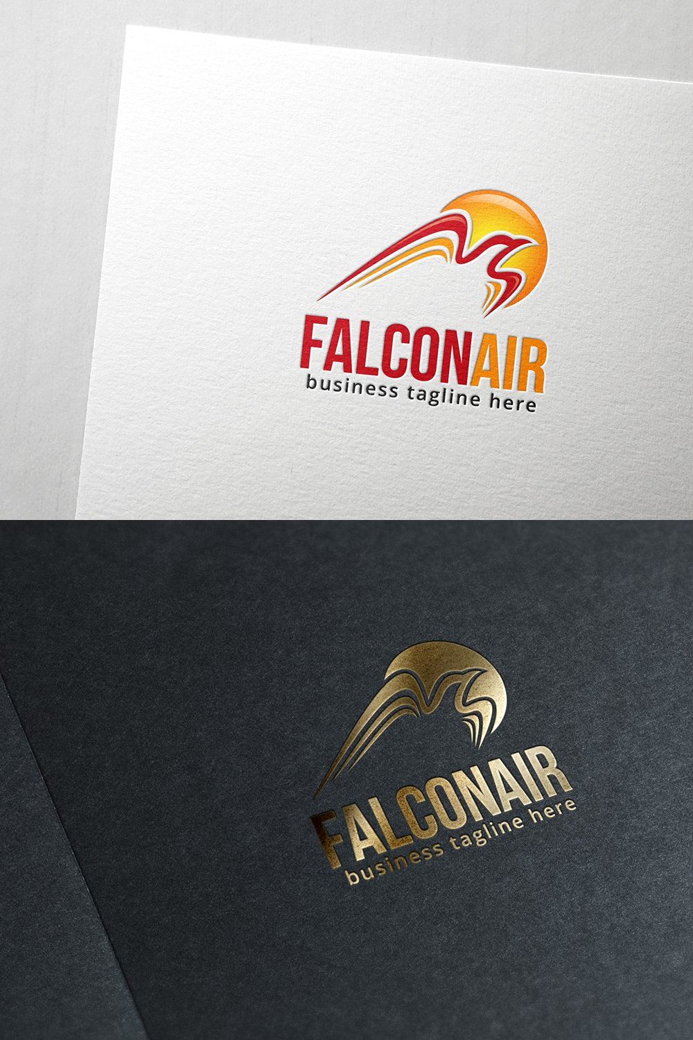 Falcon Air Logo pinterest preview image.