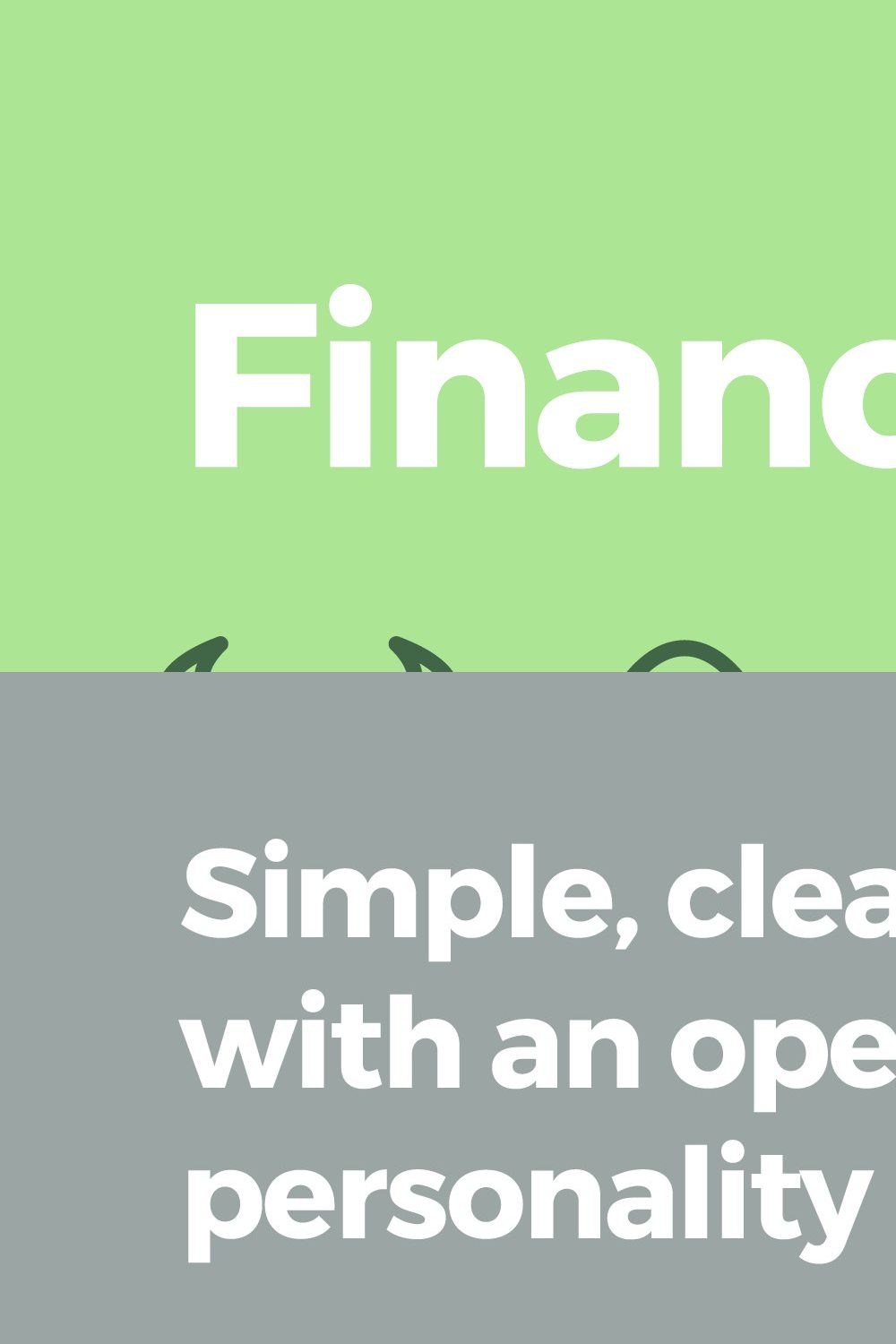 Finance Icons — Pixi Line pinterest preview image.
