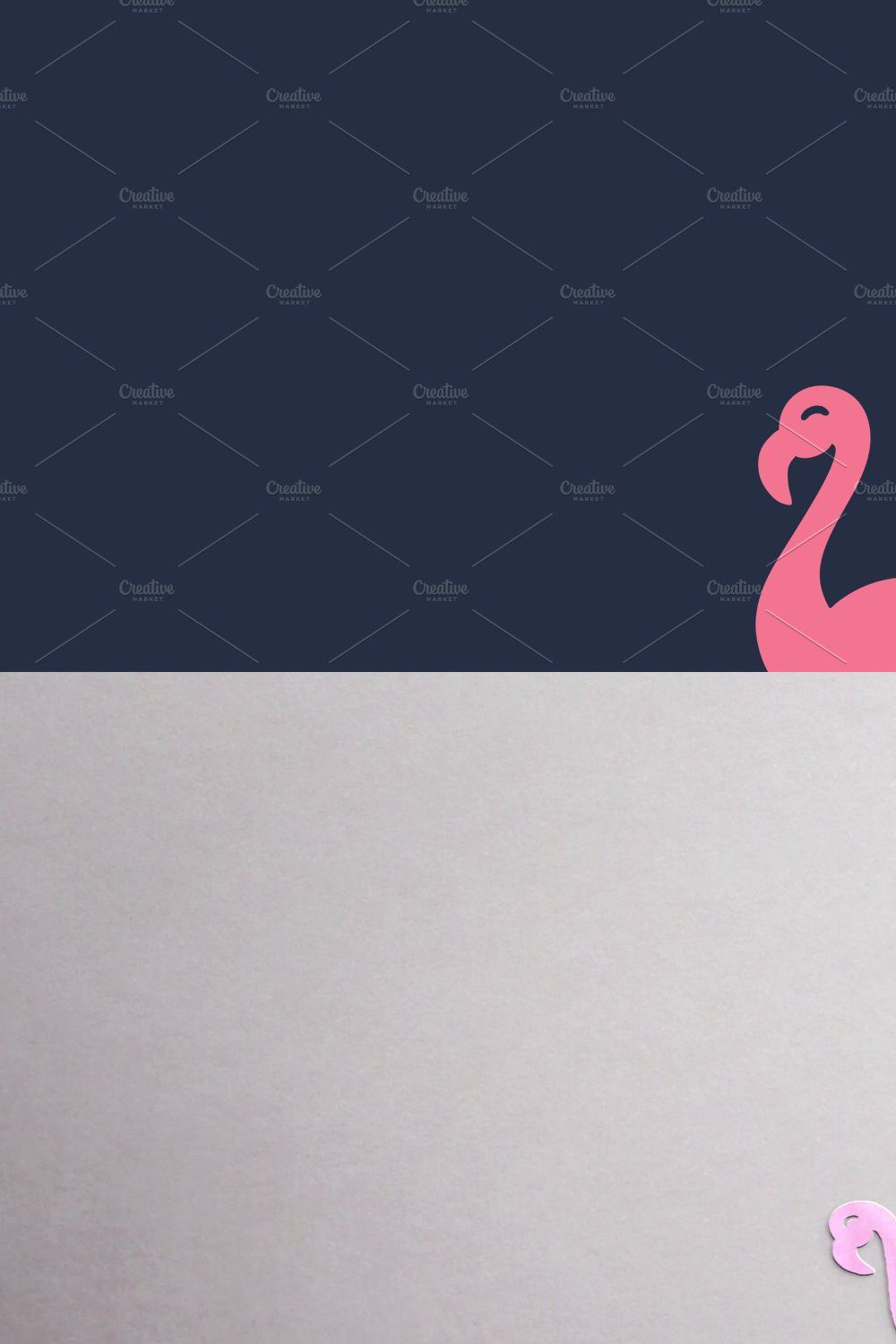 Flamingo pinterest preview image.