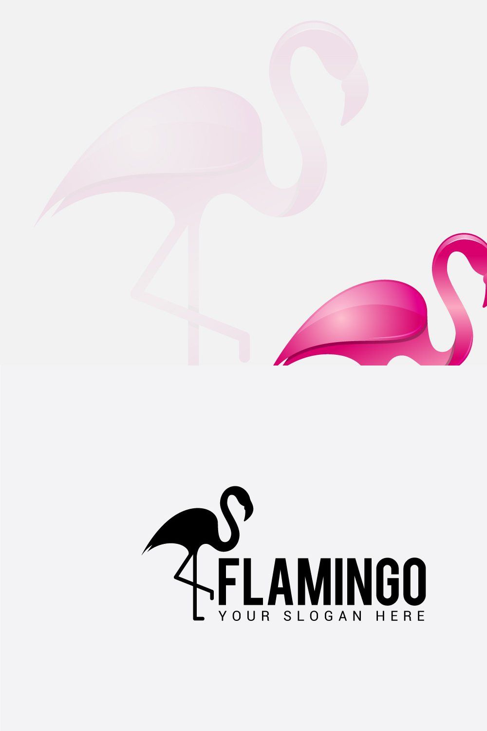 flamingo pinterest preview image.