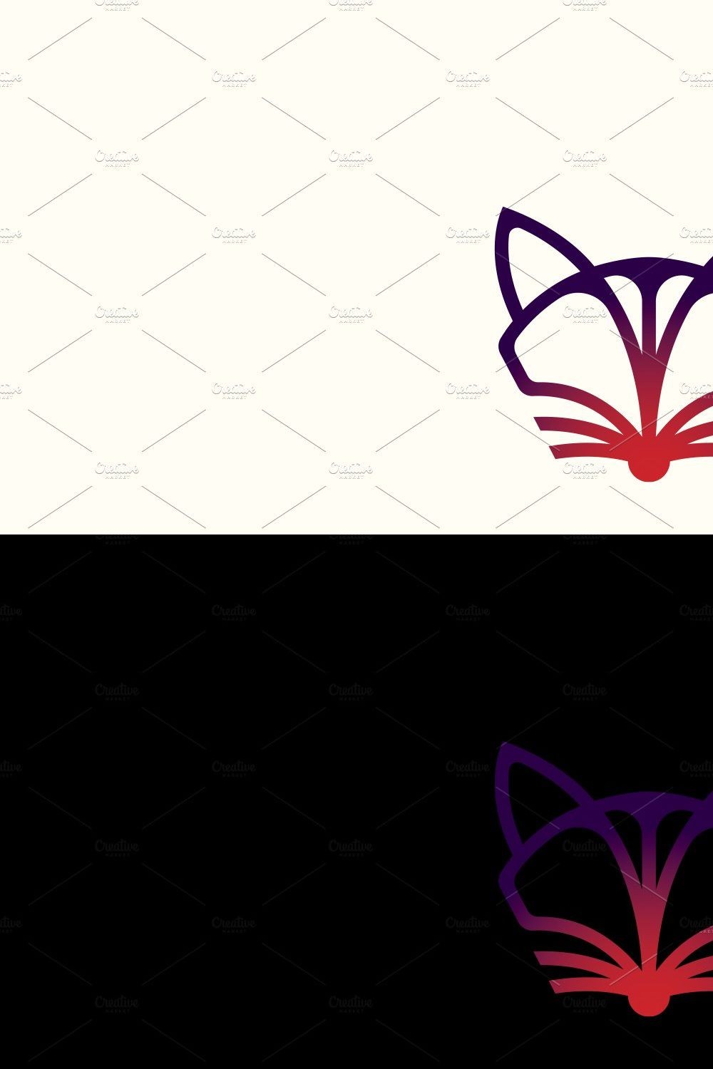 Fox Club Logo pinterest preview image.