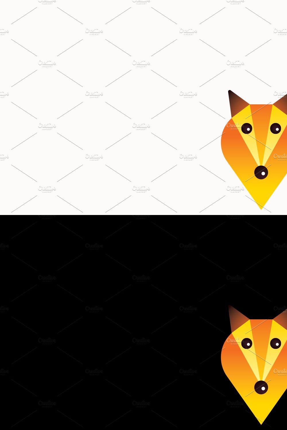 Fox Game Logo pinterest preview image.