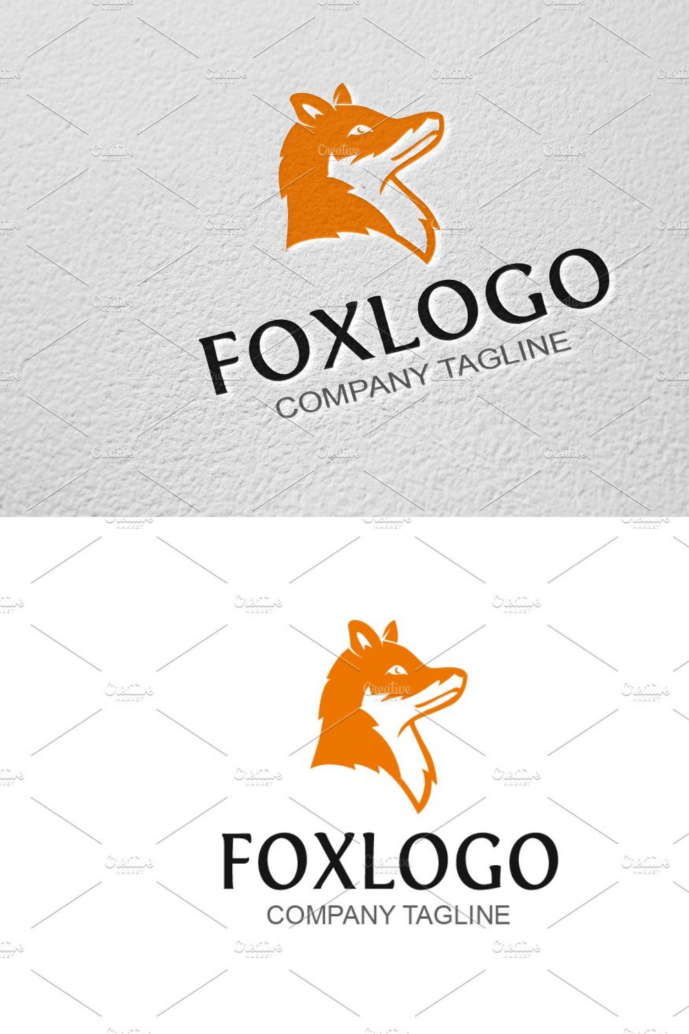 Fox Logo pinterest preview image.