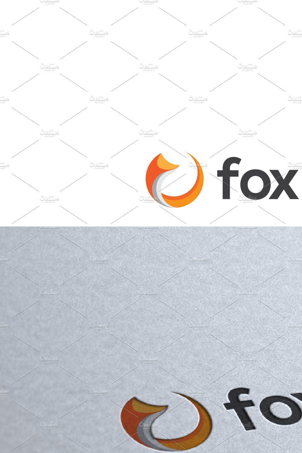 Fox Logo pinterest preview image.