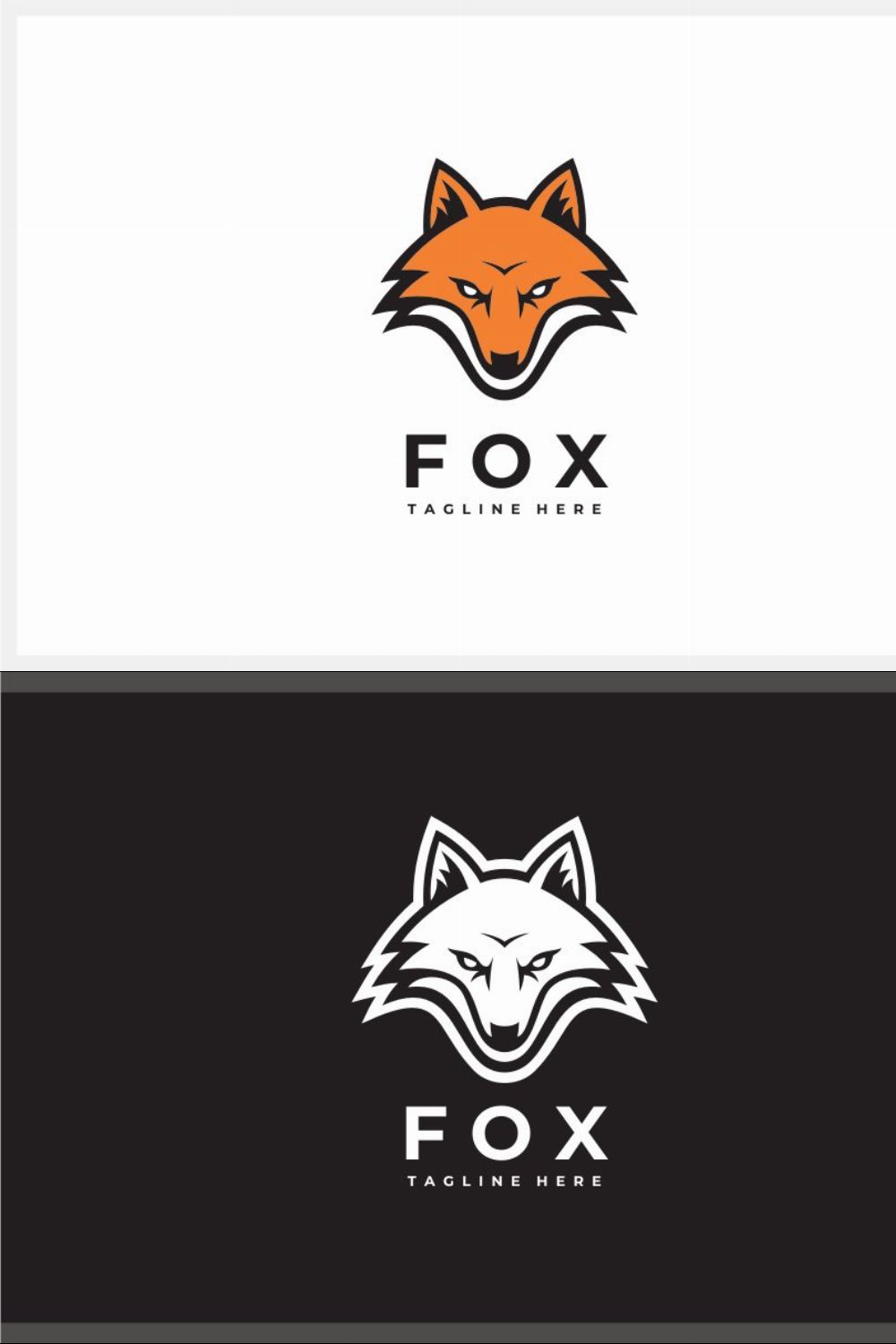 Fox Logo pinterest preview image.