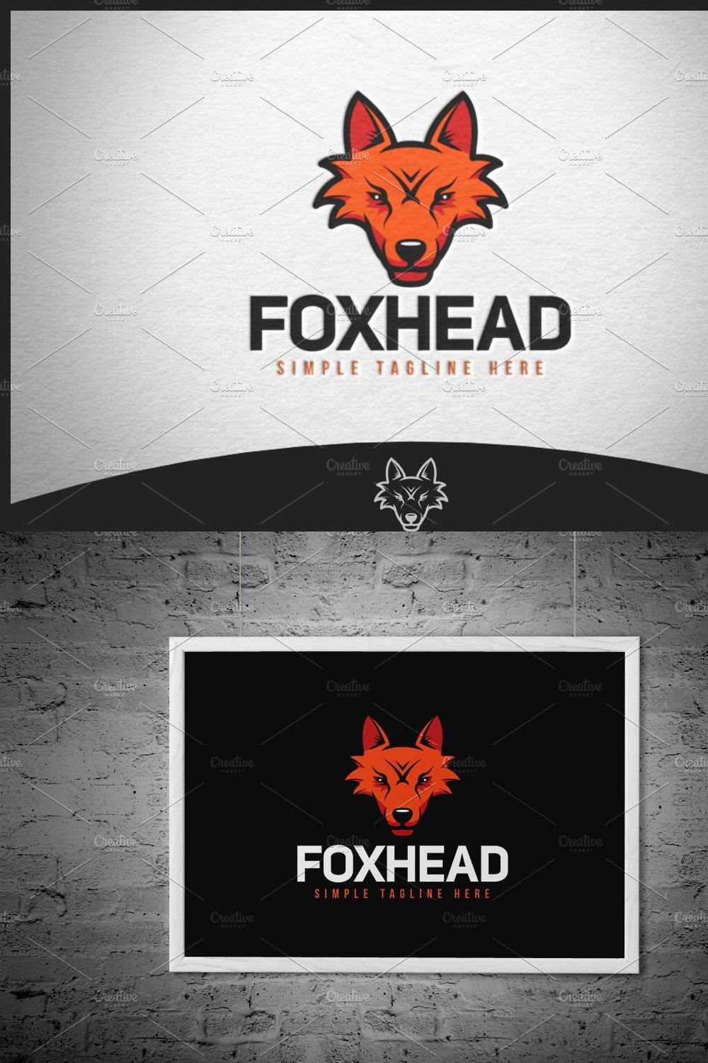 Foxhead Logo pinterest preview image.