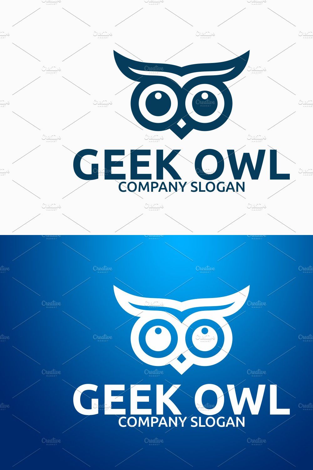 Geek Owl pinterest preview image.