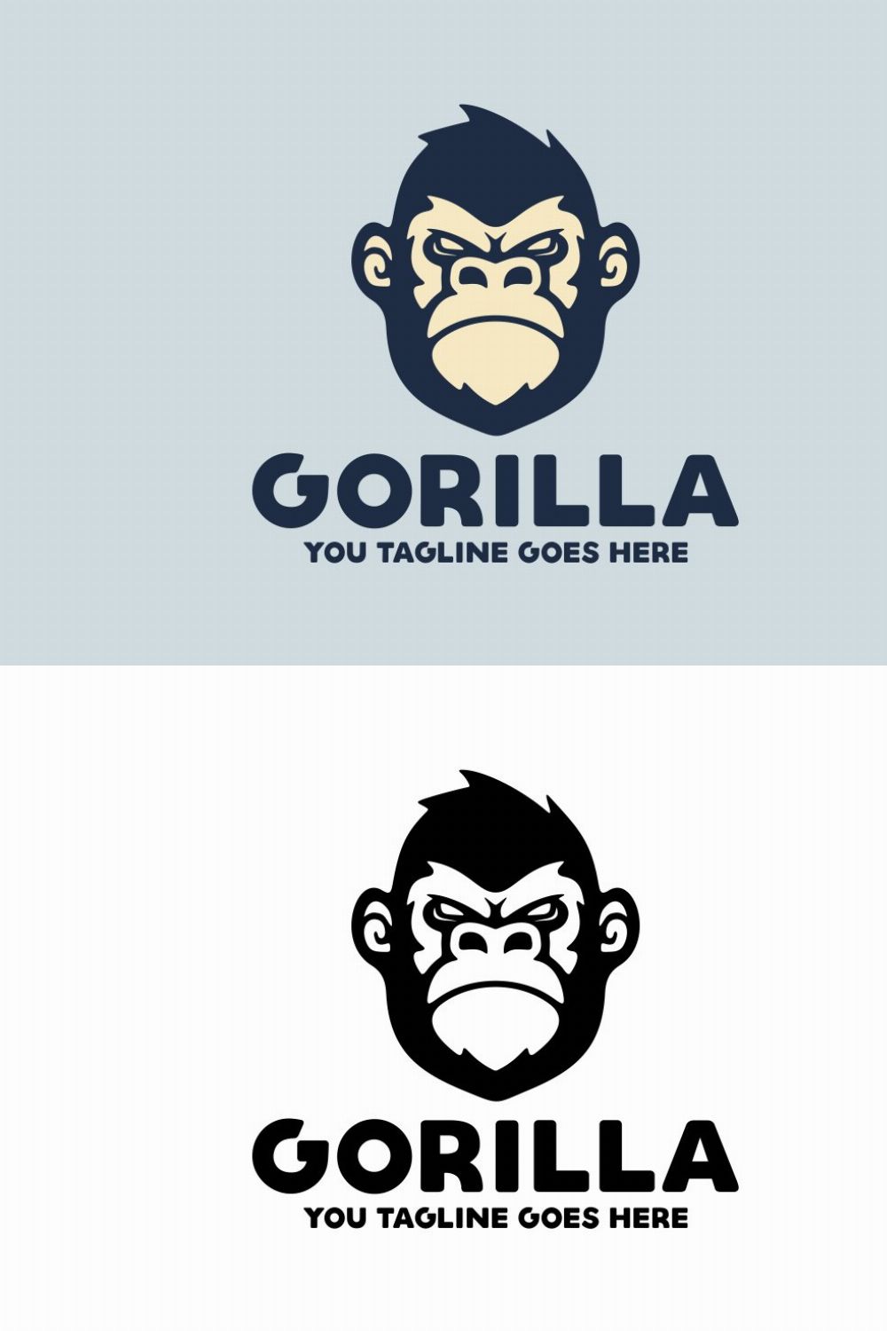 Gorilla pinterest preview image.