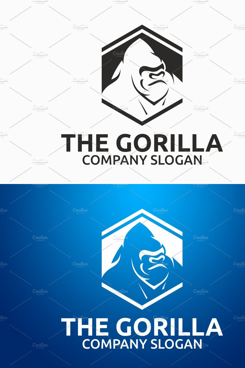 Gorilla pinterest preview image.