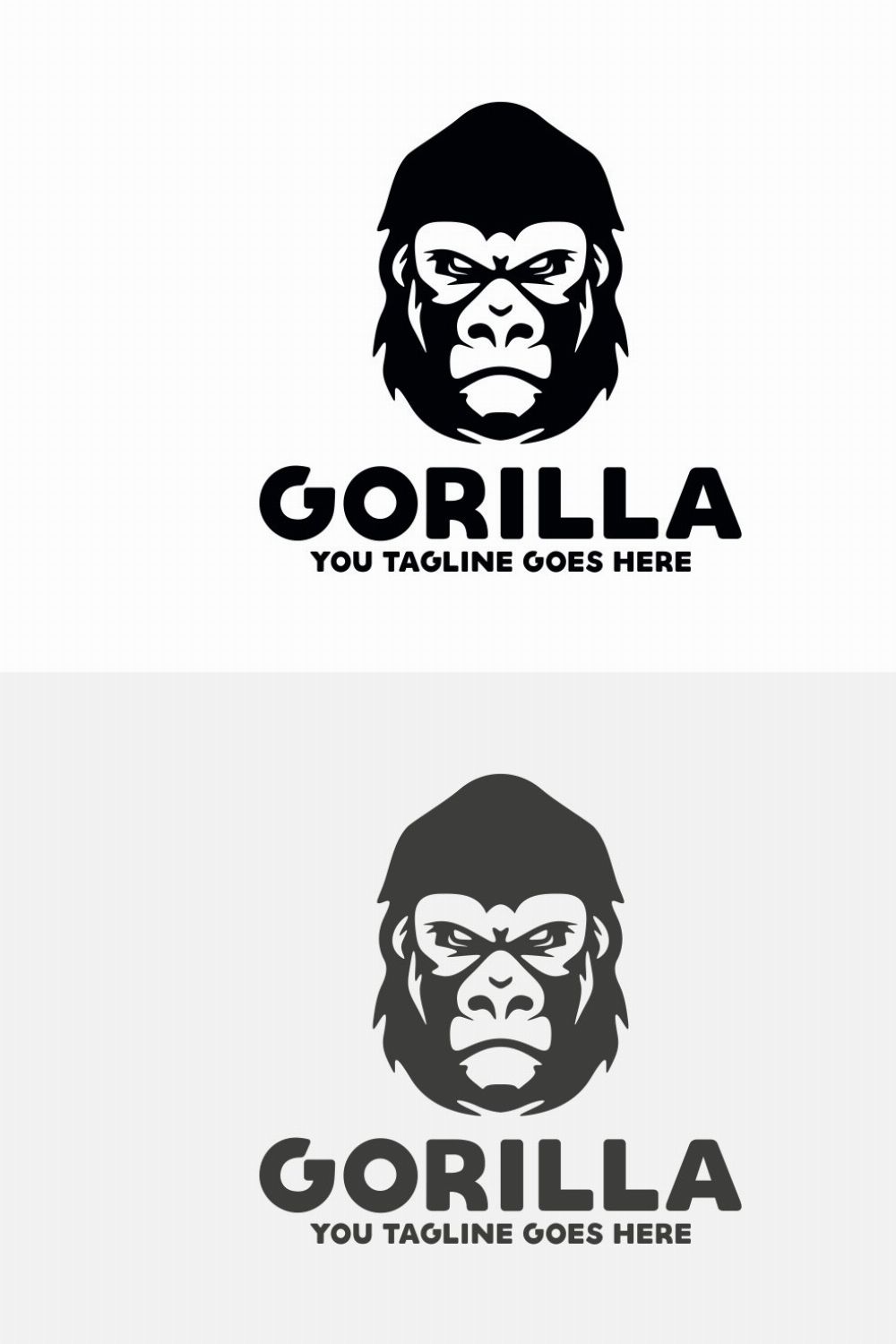 Gorilla pinterest preview image.