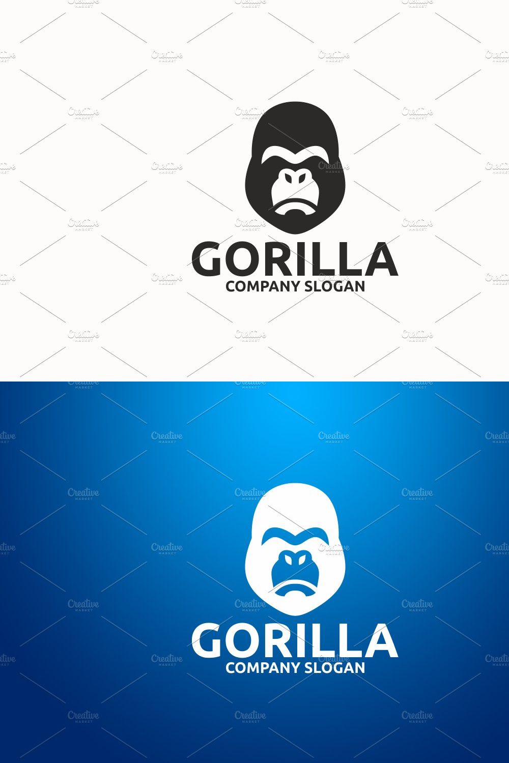 Gorilla pinterest preview image.