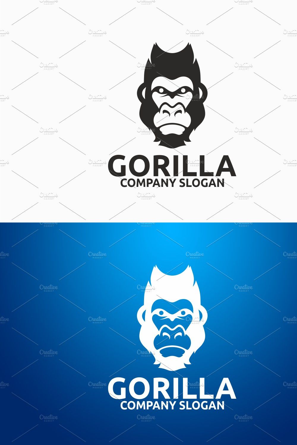 Gorilla pinterest preview image.