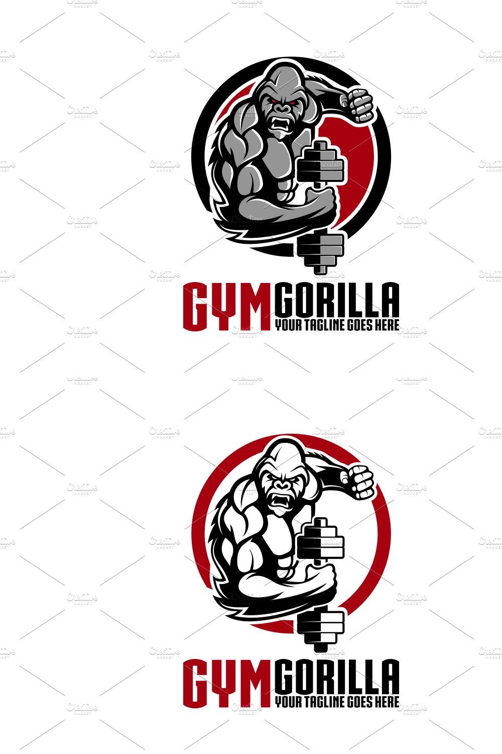 Gym Gorilla pinterest preview image.