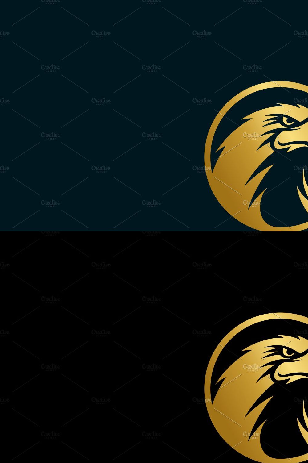Hawk Logo pinterest preview image.
