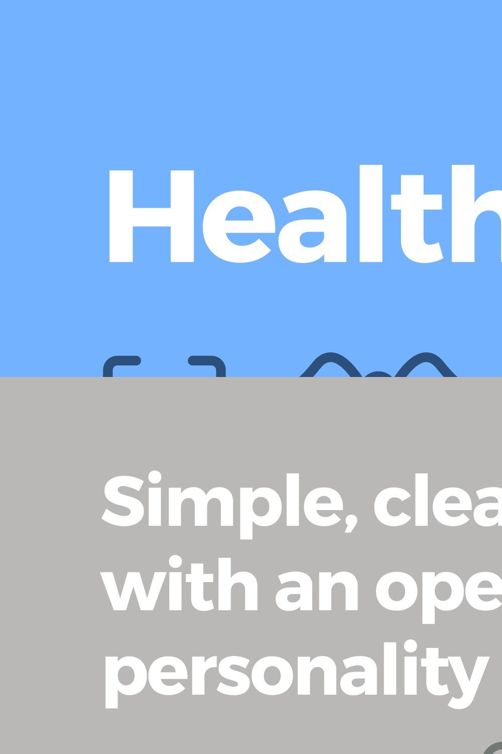 Health Icons — Pixi Line pinterest preview image.